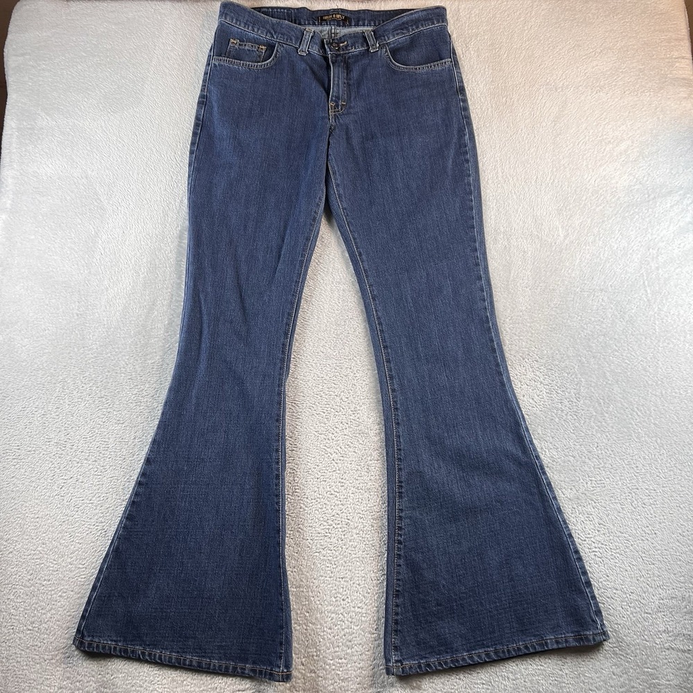 Classic Blue Bootcut Jeans for Men